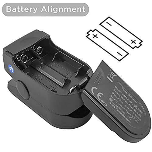 FaceLake FL400 Pulse Oximeter with Carrying Case | Sports & Aviation Use Only, 1 Count, Black thumbnail 3