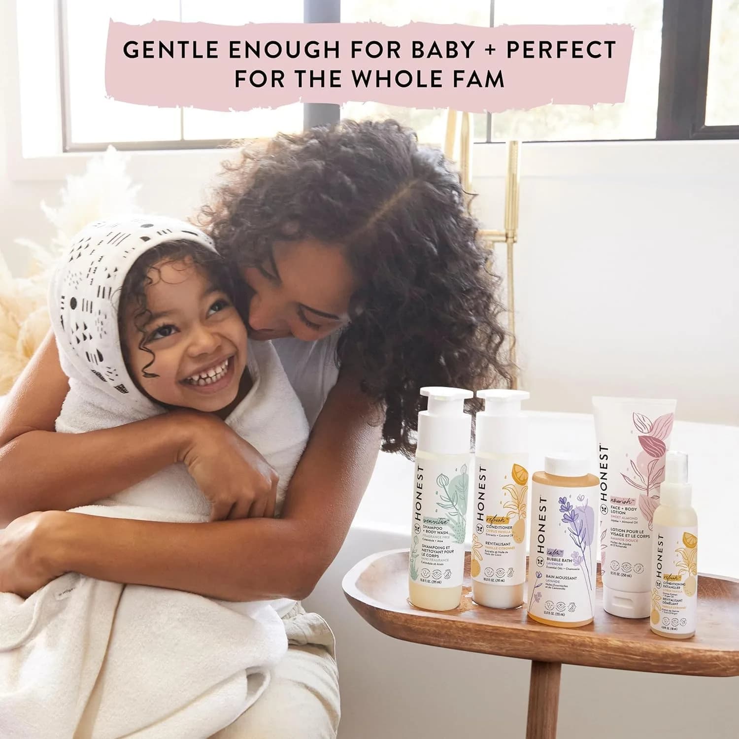 The Honest Company Silicone-Free Conditioner, Lavender Calm, 295 ml (10 fl oz) | Gentle, Tear-Free Hair Care for Sensitive Scalps - view 4