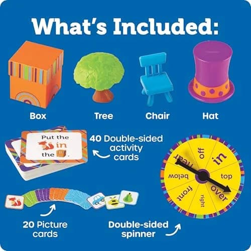 Learning Resources Fox in The Box Positional Words Activity Set | Educational Toy for Kids 48-120 Months thumbnail 7
