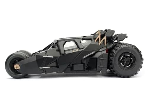 Jada Batmobile 1:24 Scale Die-Cast Vehicle with Batman Figure | Collectible Batman Model for Kids & Collectors thumbnail 5