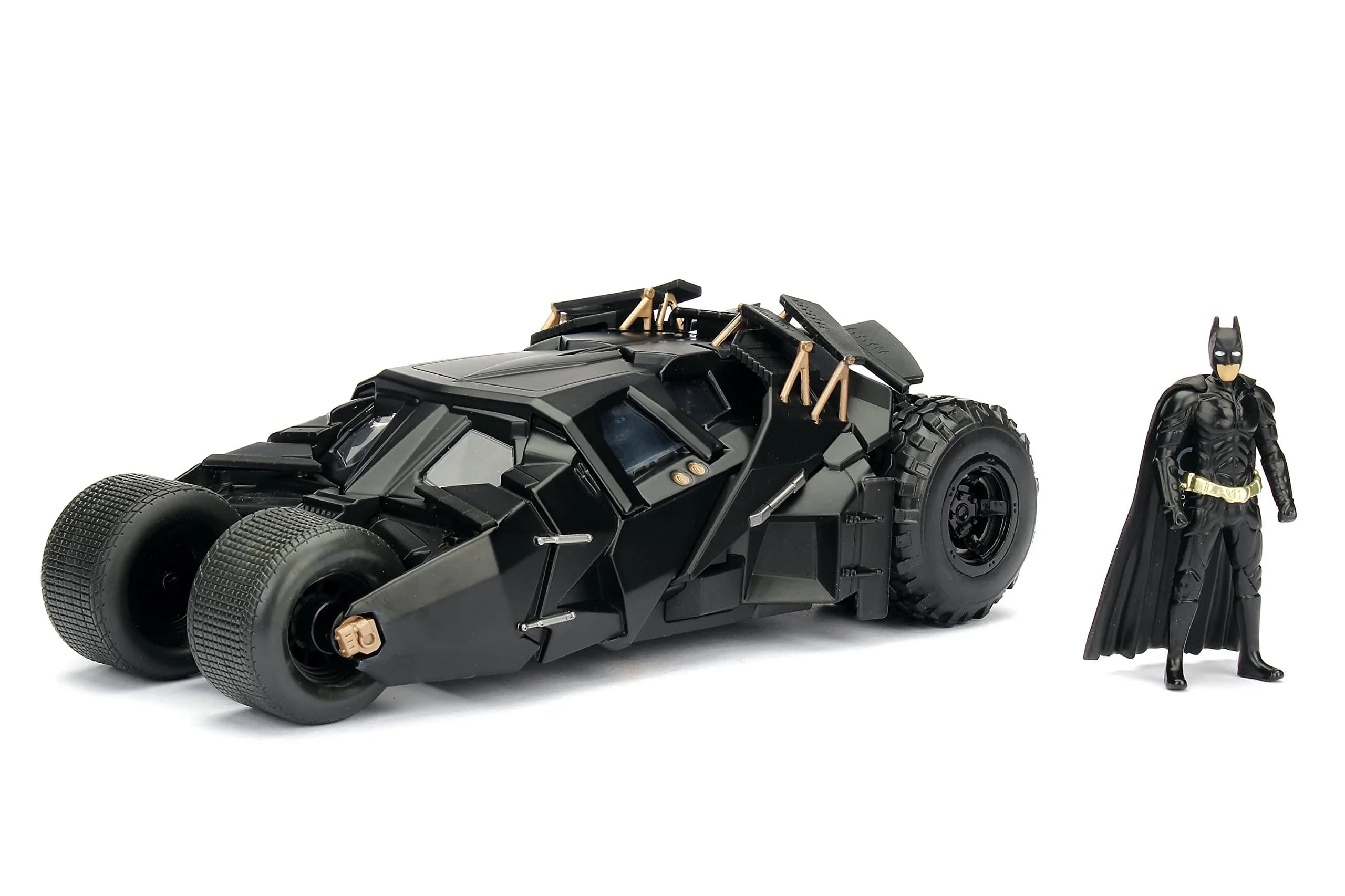 Jada Batmobile 1:24 Scale Die-Cast Vehicle with Batman Figure | Collectible Batman Model for Kids & Collectors - main product image