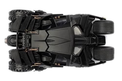 Jada Batmobile 1:24 Scale Die-Cast Vehicle with Batman Figure | Collectible Batman Model for Kids & Collectors thumbnail 3