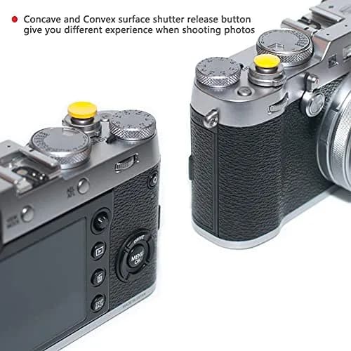VKO Yellow Metal Soft Shutter Release Button | Compatible with Camera & Photo Accessories thumbnail 8