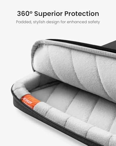 tomtoc 360 Protective Laptop Sleeve for 15-inch 2026 MacBook Air M5/A3448, M4/A3241, M3/A3114, M2/A2941, Surface Laptop 7/6/5, Dell XPS 15 Plus | Water-Resistant thumbnail 5