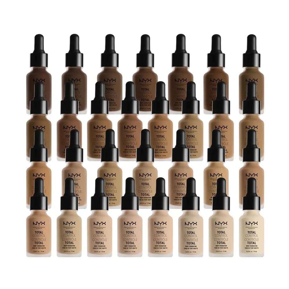 NYX PROFESSIONAL MAKEUP Total Control Drop Foundation True Beige 13ml (0.43 Fl Oz) | Soft Matte Finish - view 7