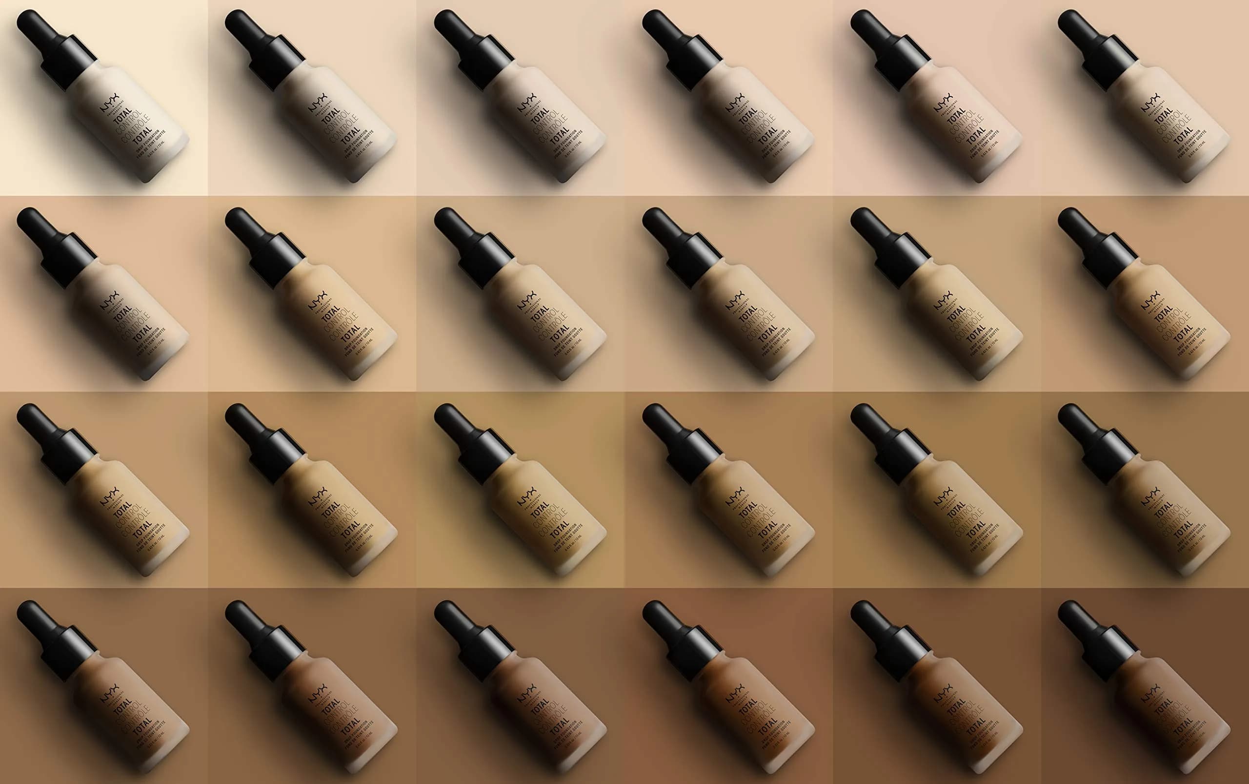 NYX PROFESSIONAL MAKEUP Total Control Drop Foundation True Beige 13ml (0.43 Fl Oz) | Soft Matte Finish - view 9