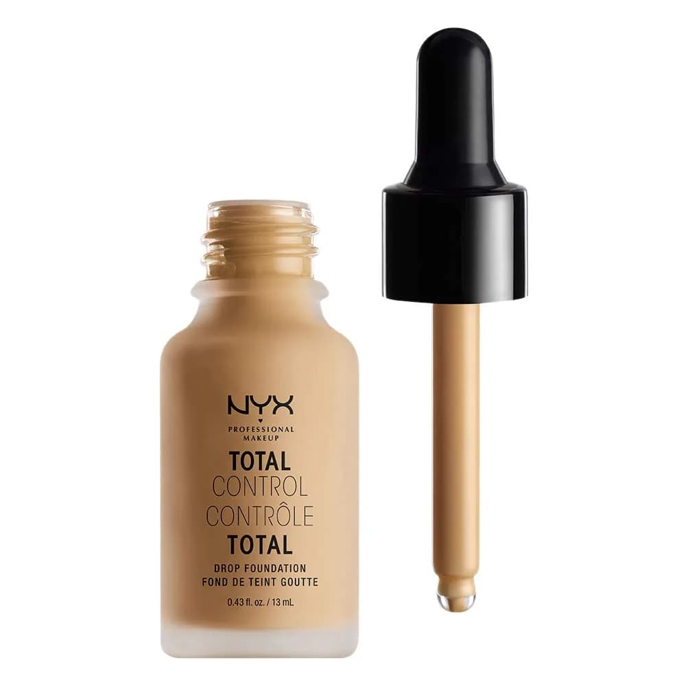 NYX PROFESSIONAL MAKEUP Total Control Drop Foundation True Beige 13ml (0.43 Fl Oz) | Soft Matte Finish - view 3