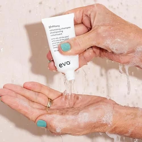 EVO Gluttony Volumizing Shampoo for Fine Hair & All Hair Types, 30ml (1 fl oz) | Sulfate-Free Cleansing for Volume & Body thumbnail 2