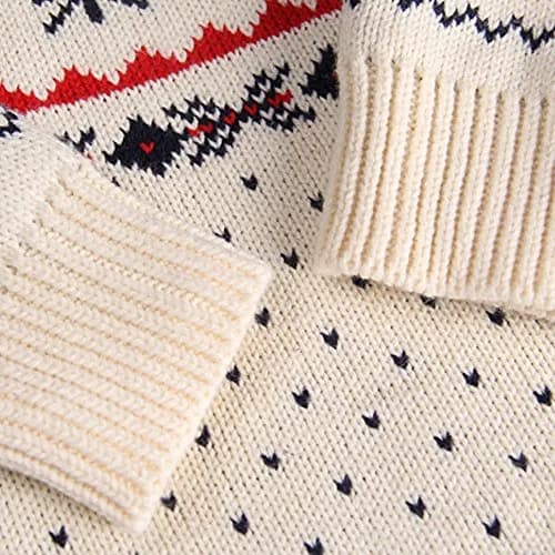 MULLSAN Children's Fireplace Sweater 5T | Cozy Christmas Gift for Boys & Girls thumbnail 3