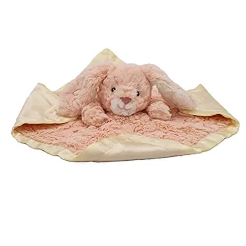 Mary Meyer Putty Nursery Character Blanket Pink Bunny 33cm (13x13 inches) | Soft Polyester Lovey for Babies thumbnail 2