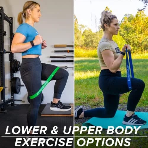 Serious Steel Fitness Mini Loop Bands - 5 Resistance Bands for Exercise | Rehab, Warm-Ups & Glute Activation thumbnail 4