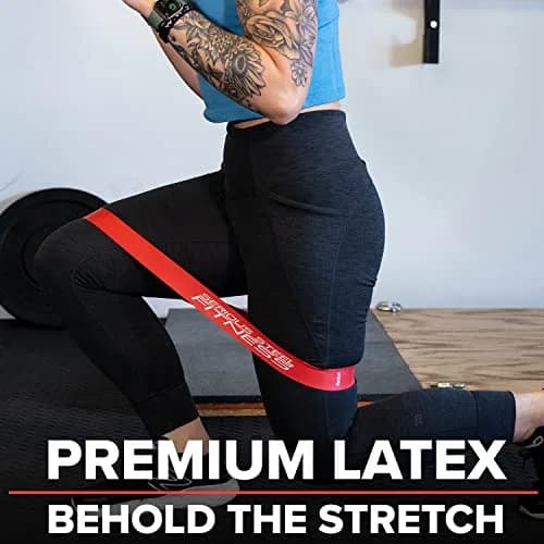 Serious Steel Fitness Mini Loop Bands - 5 Resistance Bands for Exercise | Rehab, Warm-Ups & Glute Activation thumbnail 3