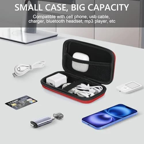GLCON Hard Protective Travel Case, Shockproof EVA Electronic Organizer | Fits Anker, Jackery, RAVPower Power Banks & Travel Gadgets thumbnail 2