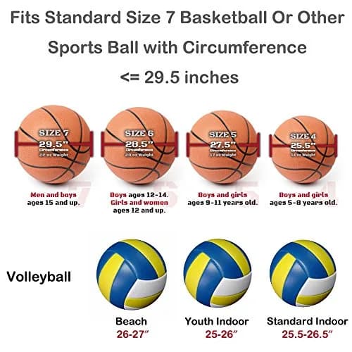 FoRapid Basketball Bag Size 7 | Water-Resistant Sports Carrier with Adjustable Strap thumbnail 2