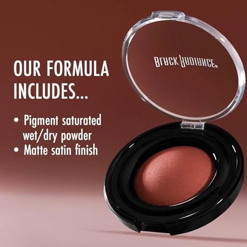 Black Radiance Artisan Color Baked Blush Warm Berry 29.57 ml (1 Fl Oz) | Natural Glow & Contour thumbnail 5