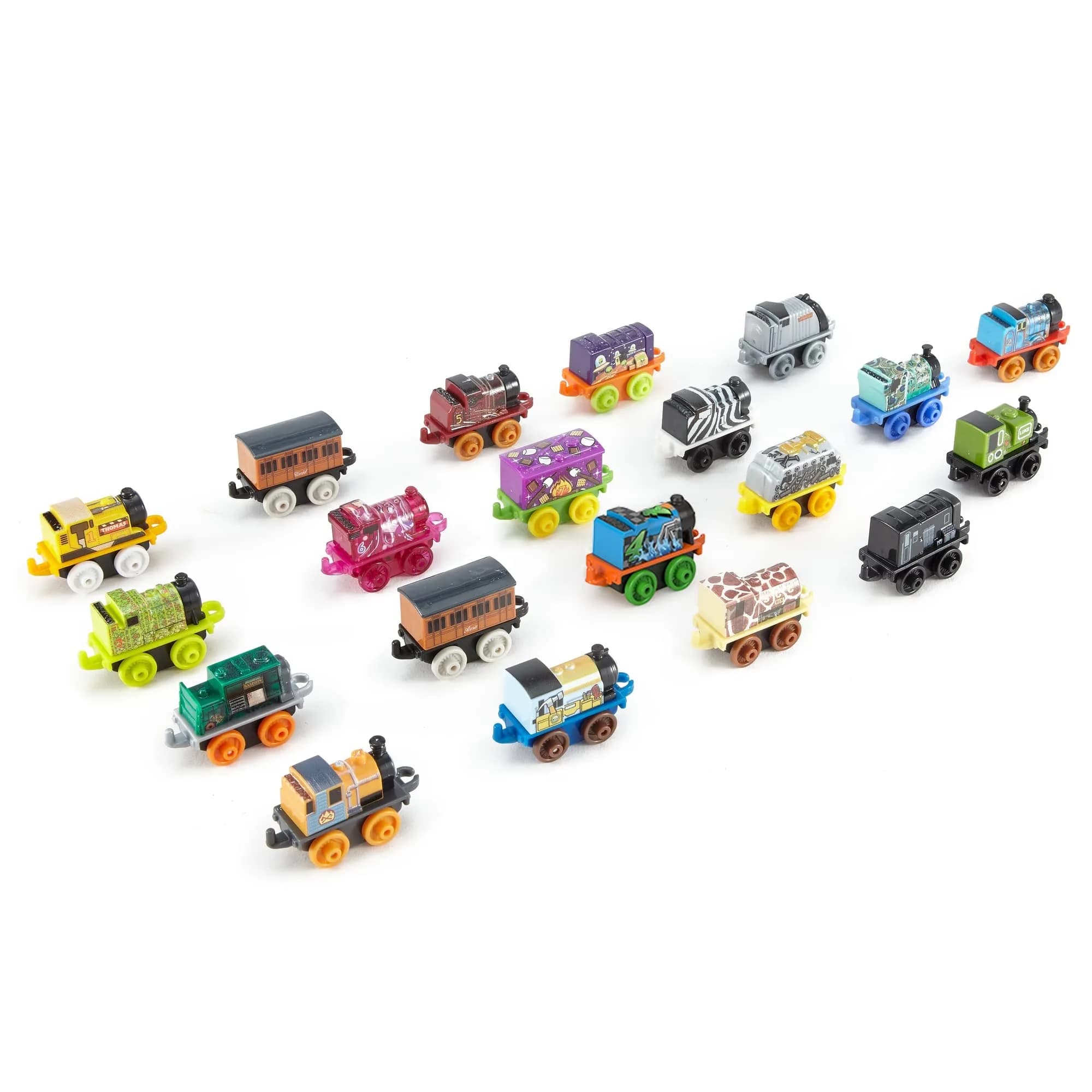 Thomas & Friends MINIS Toy Trains 20 Pack Miniature Push-Along Engines | Ages 3+ Years - view 3