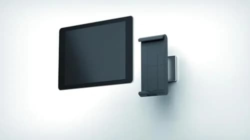 Durable Wall Mounted Tablet Holder, Universal Mount, Fits 7" - 13" Tablets | Secure & Rotatable thumbnail 2