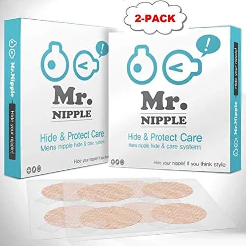 Alliving Mr. Nipple Hide & Protect Care System 100 Pieces | Nipple Chafing Prevention for Men thumbnail 2