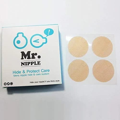 Alliving Mr. Nipple Hide & Protect Care System 100 Pieces | Nipple Chafing Prevention for Men thumbnail 3