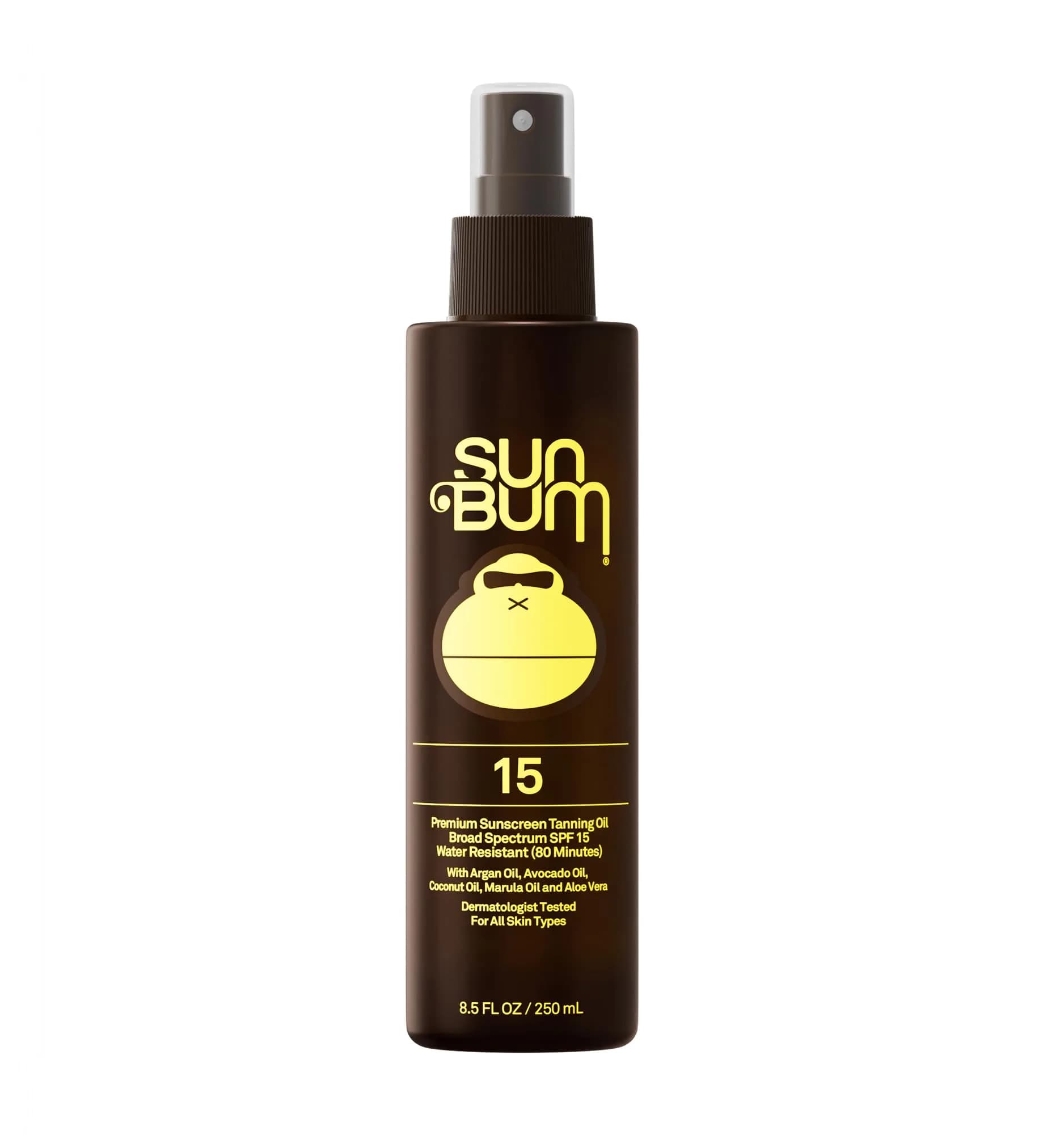 Sun Bum SPF 15 Moisturizing Tanning Oil 532ml (17 Fl Oz) | Broad Spectrum UVA/UVB Protection — 8.5 Fl Oz