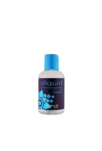 Sliquid Lubricants Swirl Natural Intimate Glide, BlackBerry Fig, 125ml | Flavored, Water-Based, Paraben-Free thumbnail 1
