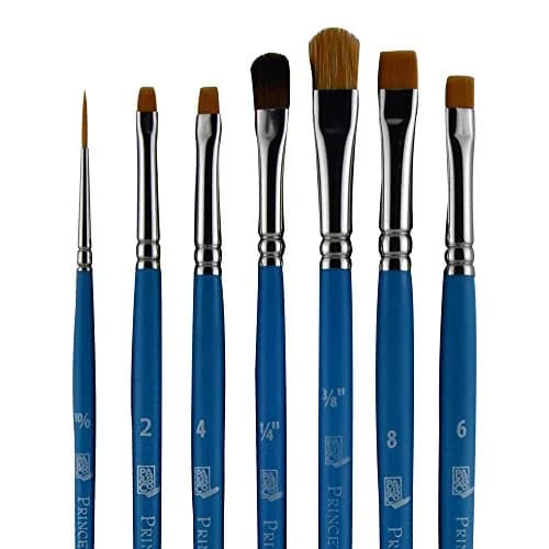 Princeton Select Artiste Series 3750 Paint Brush Set of 7 | Nylon Bristle for Acrylic, Watercolor, Oil thumbnail 3