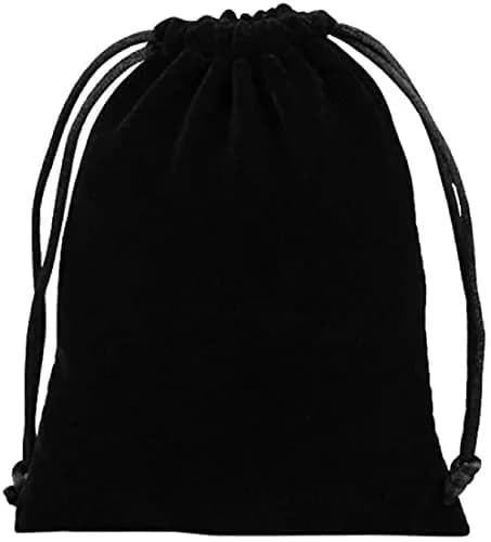 KUPOO Velvet Cloth Jewelry Pouches 4" X 3" | Elegant Small Gift Bags for Jewelry & Favors thumbnail 1