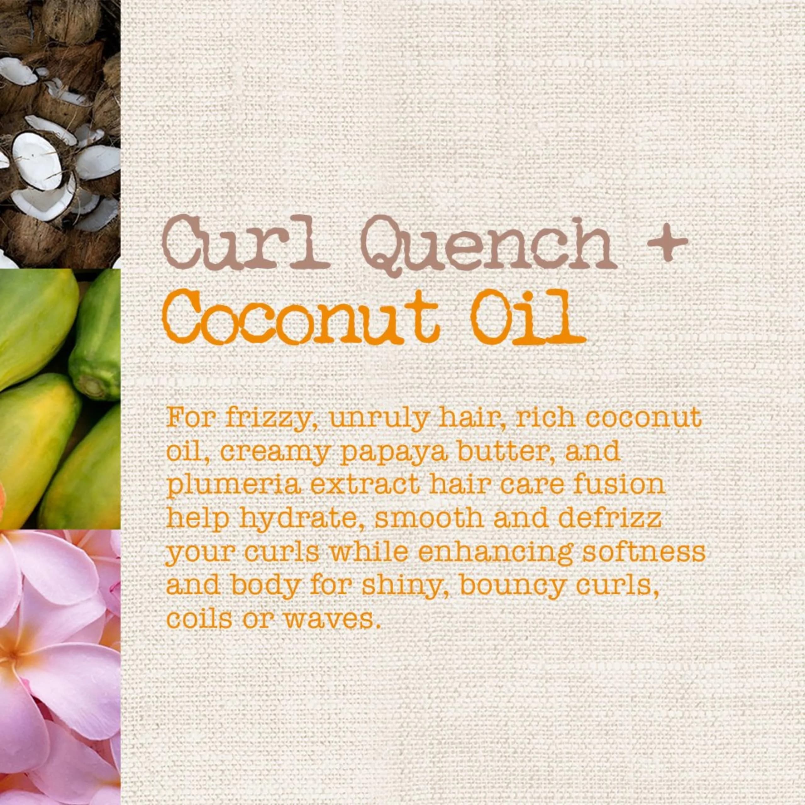 Maui Moisture Curl Quench + Coconut Oil Conditioner 385g (13 fl oz) | Vegan, Silicone & Paraben-Free for Tight Curly Hair - view 4