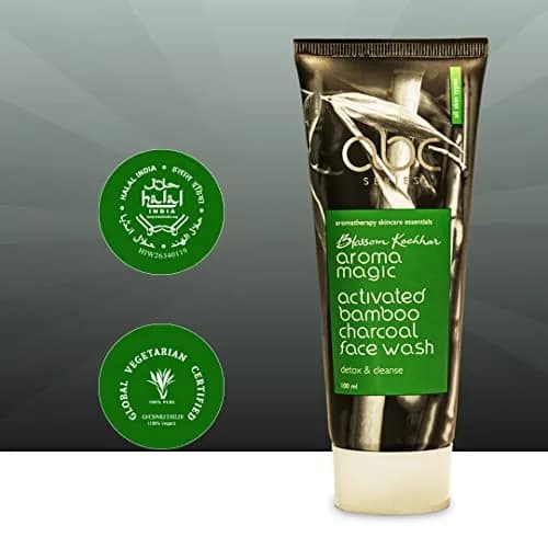 Aroma Magic Activated Charcoal Face Wash 100ml (3.38 Fl Oz) | Deep Cleansing for Oily & Impure Skin thumbnail 8