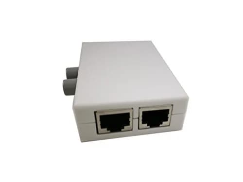 SinLoon RJ45 Network Switch 2-Port | Compact 100MHz Ethernet Splitter for Safe, Easy Network Sharing thumbnail 4