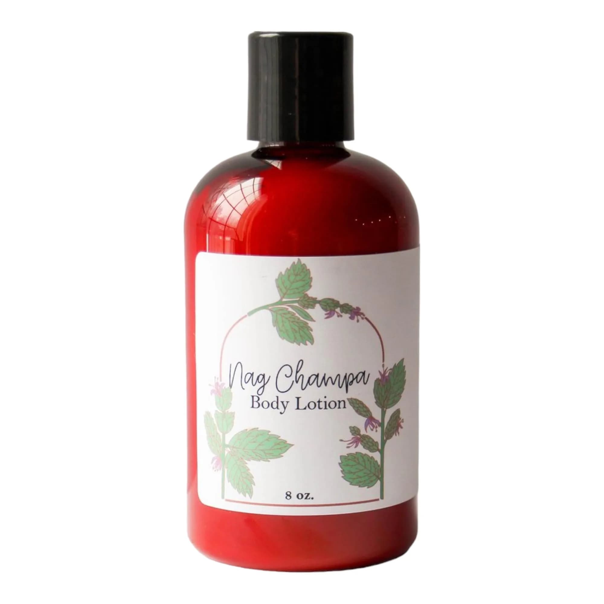 Patchouli Garden Nag Champa Lotion 8 Fl Oz | Rich Shea & Aloe Base, Unisex Moisturizer — 8 Fl Oz