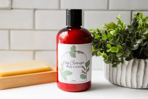 Patchouli Garden Nag Champa Lotion 8 Fl Oz | Rich Shea & Aloe Base, Unisex Moisturizer thumbnail 4