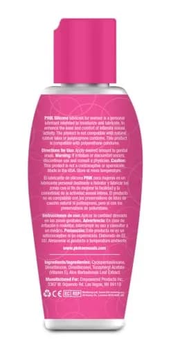 Pink Silicone Lube - Silicone Based Liquid Personal Lubricant for Women - 80 ml | Long-Lasting & Hypoallergenic thumbnail 2