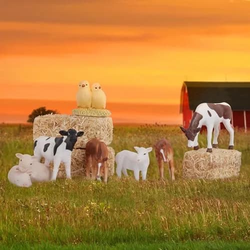 Terra by Battat Quarter Horse Family Toy Set | 4 Realistic Miniature Figures for Kids 3+ thumbnail 5