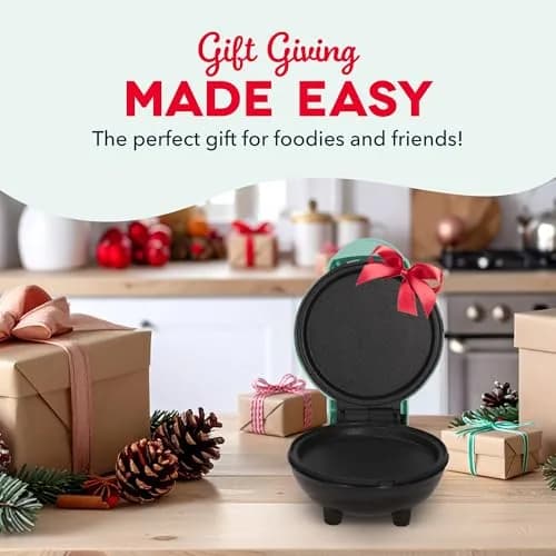 Dash Mini Maker Griddle 4 Inch Red | Compact Electric Pancake Maker for Quick Breakfasts thumbnail 6