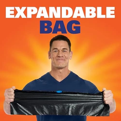 Hefty Ultra Strong Multipurpose Large Trash Bags, Black, White Pine Breeze Scent, 30 Gallon (113.5 L), 25 Count | 6-in-1 Protection thumbnail 6