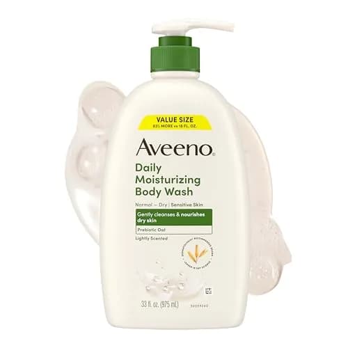 Aveeno Daily Moisturizing Body Wash 354ml (12 Fl Oz) | Hydrates Dry Skin — 33 Fl Oz