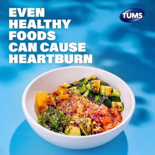 TUMS Chewy Delights Ultra Strength Antacid Soft Chews 32 Count | Fast Heartburn Relief in Delicious Very Cherry thumbnail 5