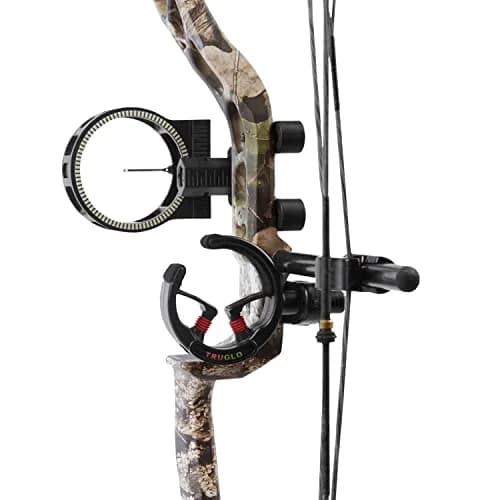 Diamond Archery Youth Atomic Bow - Fully Adjustable Compound Bow | 6-29 LBS Draw Weight, 12-24" Draw, 191 FPS, Right Hand, Mossy Oak Breakup Country thumbnail 3