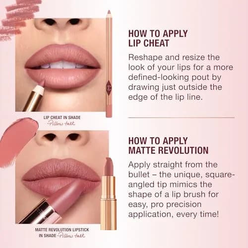 Charlotte Tilbury Matte Revolution Lipstick The Queen - Rosy Pink 3.5g (0.12 oz) | Long-Lasting Matte Color thumbnail 6