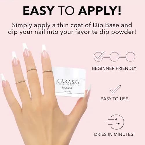 Kiara Sky Dip Powder Essentials 2 oz, Clear | Encapsulate & Protect Nails with Vitamins thumbnail 2