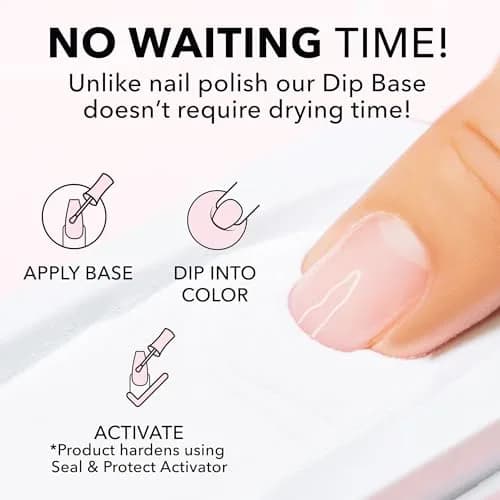 Kiara Sky Dip Powder Essentials 2 oz, Clear | Encapsulate & Protect Nails with Vitamins thumbnail 3