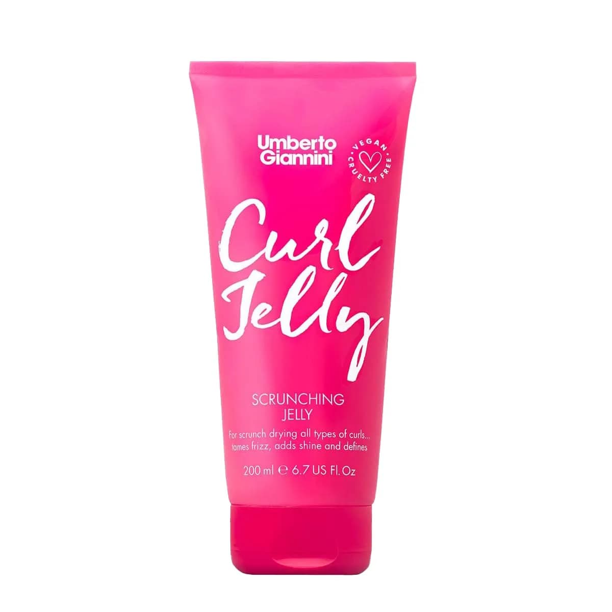 Umberto Giannini Curl Jelly Scrunching Jelly 200ml (6.7 fl Oz) | Defines Curls Without Crunch - main product image