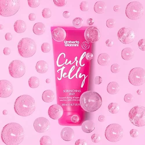 Umberto Giannini Curl Jelly Scrunching Jelly 200ml (6.7 fl Oz) | Defines Curls Without Crunch thumbnail 3
