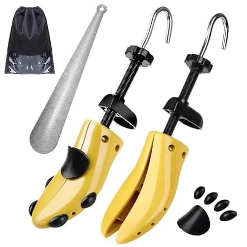 eachway Shoe Stretcher Shoe Trees, Adjustable Length & Width for Women US5.5-9 | Two-Way Shoe Expander with Bunion Pads thumbnail 1