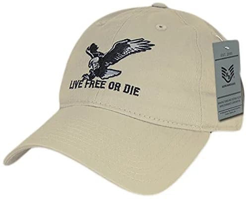 Rapid Dominance Relaxed Graphic Cap,Stone | Classic Dad Hat with Embroidered Logo (One Size) thumbnail 1