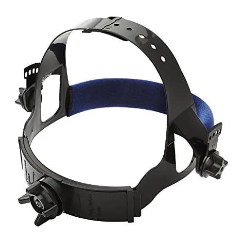 Sellstrom Advantage Series Face Shield - Lightweight, High Impact, Polycarbonate Clear Tint, Adjustable Ratchet Headgear, for Grinding & Cutting thumbnail 2