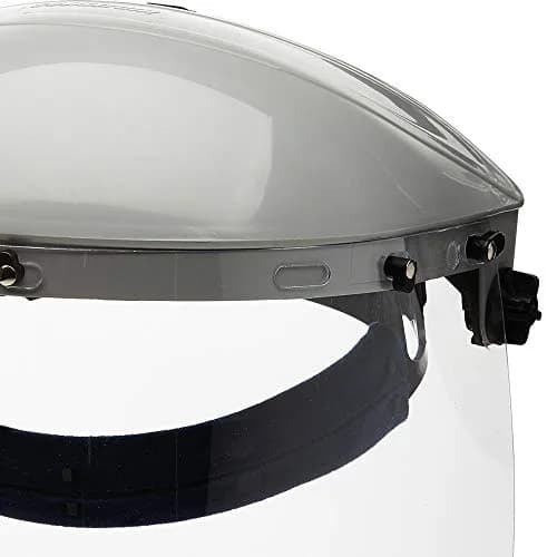 Sellstrom Advantage Series Face Shield - Lightweight, High Impact, Polycarbonate Clear Tint, Adjustable Ratchet Headgear, for Grinding & Cutting thumbnail 3