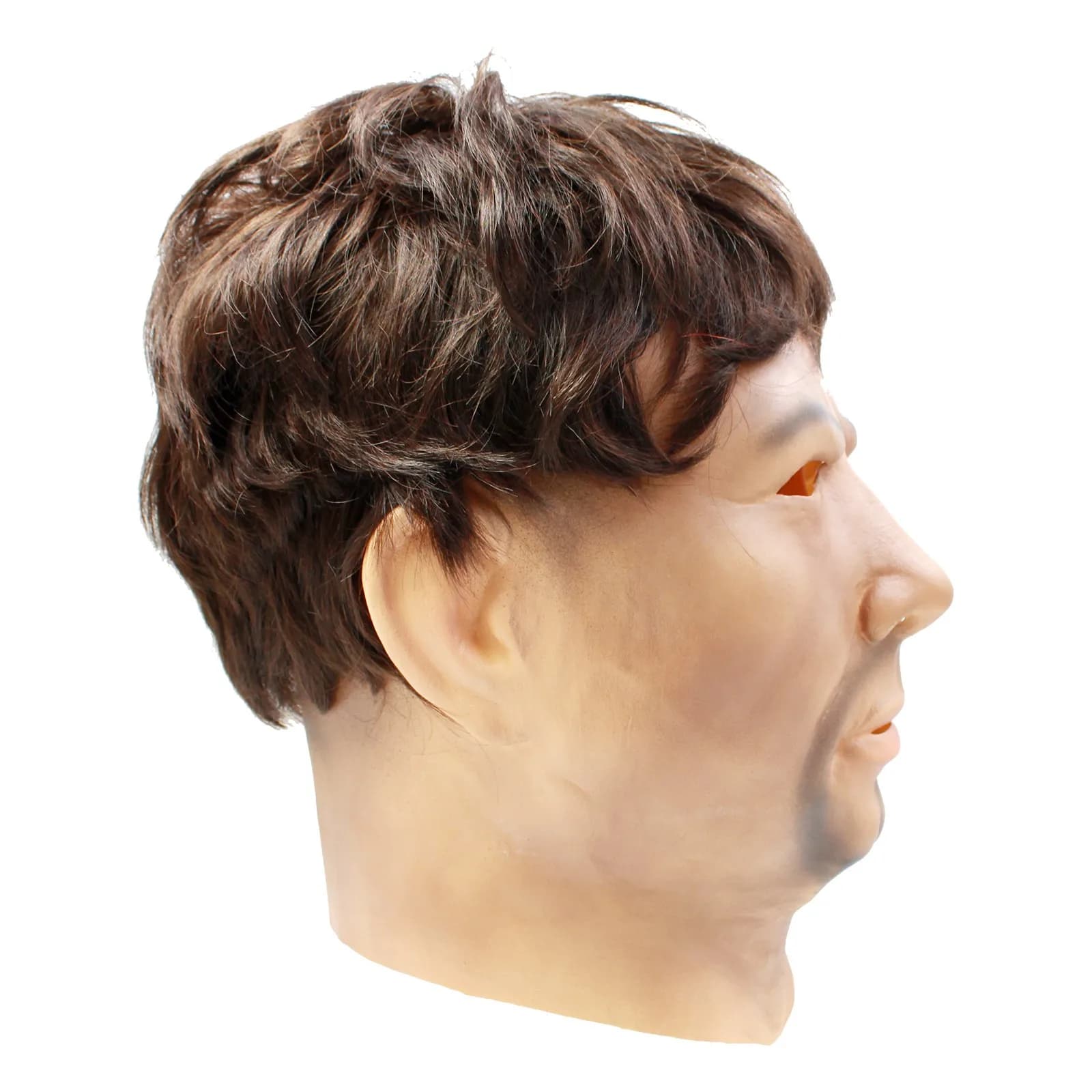 CreepyParty Strong Man Mask for Adults | Natural Latex Character Costume Mask - view 3