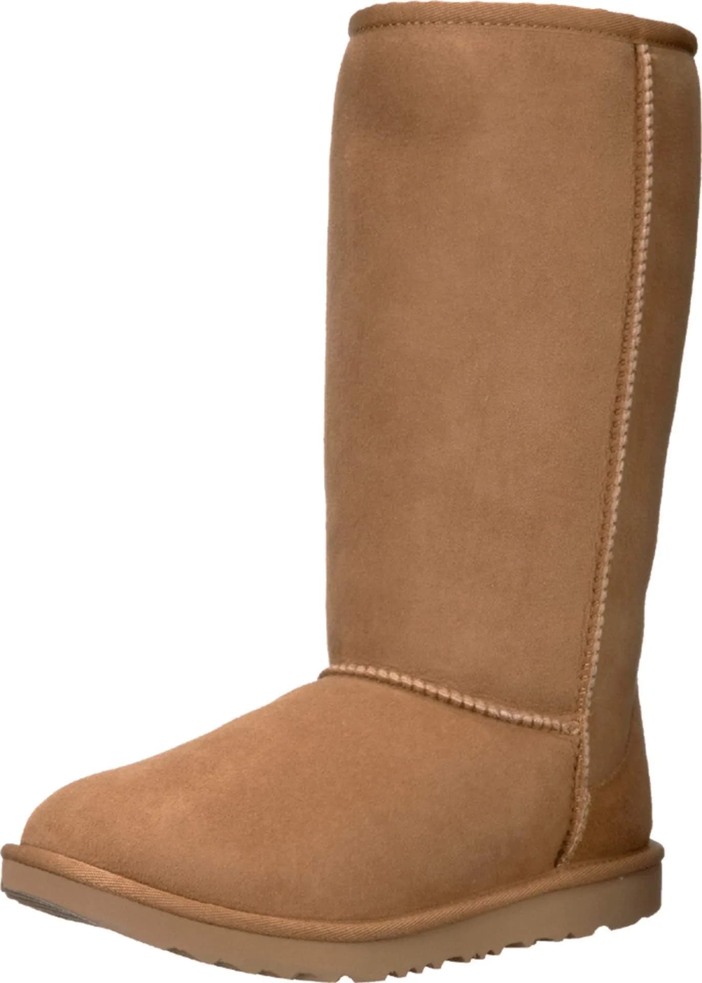 UGG Unisex-Child Classic Tall Ii Boot, Chestnut, 6 Big Kid | Sheepskin, Water-Resistant, Casual